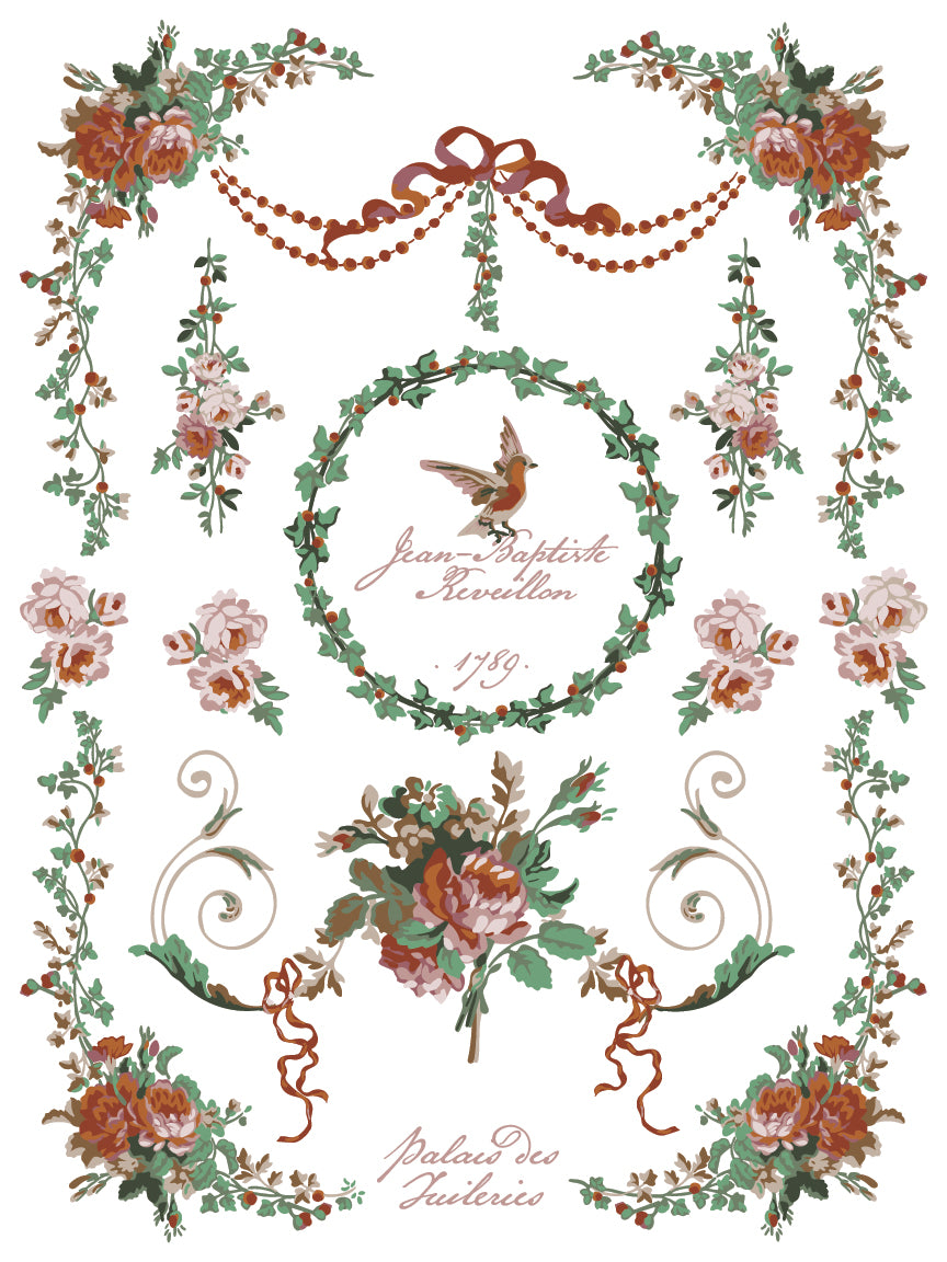 Iron Orchid Designs La Folie Paint Inlay *New