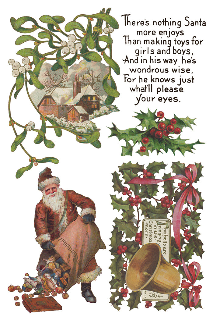 Iron Orchid Designs Christmas Joy8" x 12" Transfer Pad *New