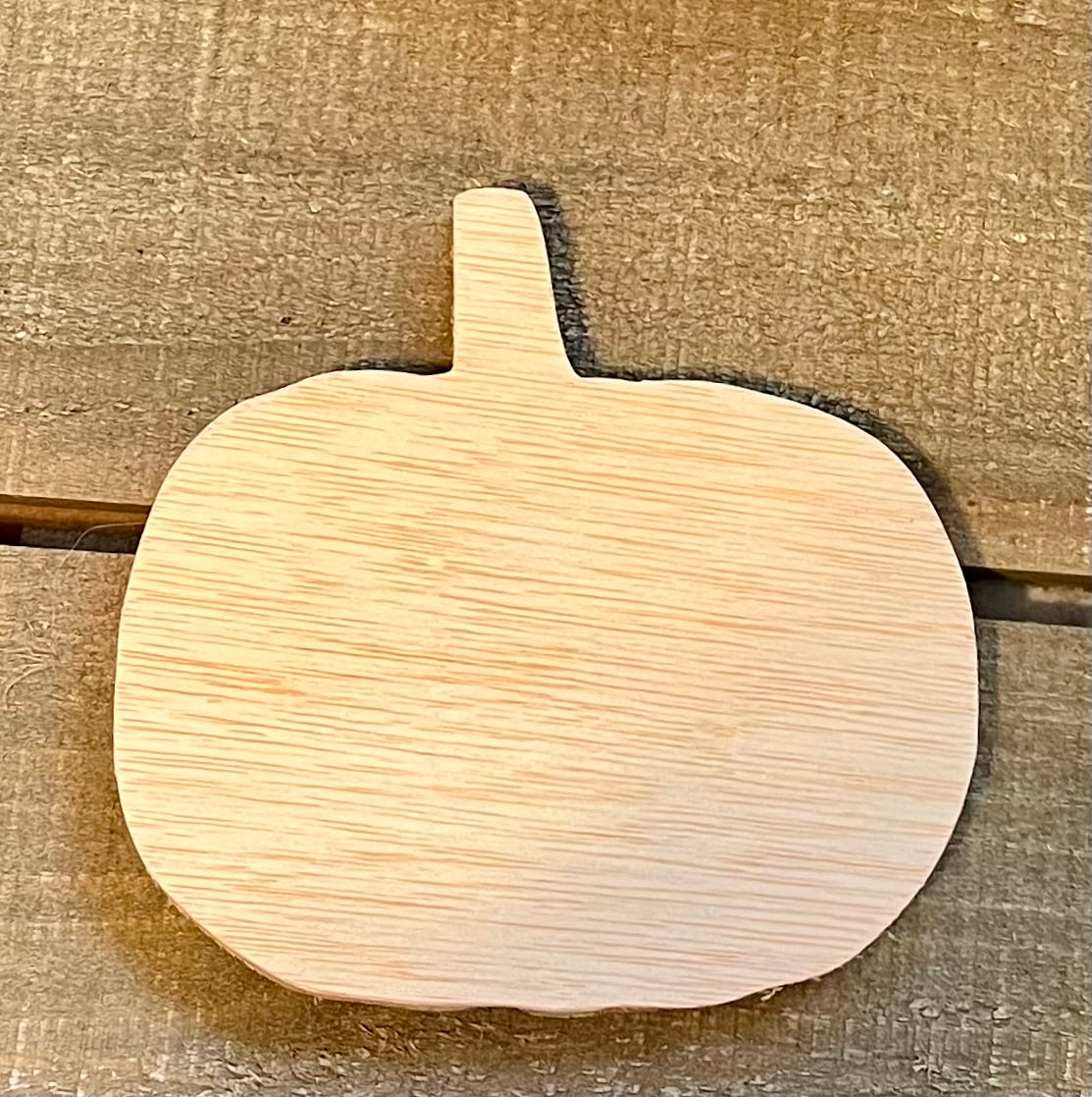 Wood Pumpkin 2  - *Closeout Price*