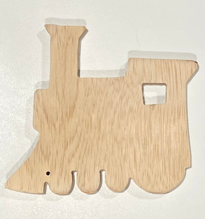 Train Wholesale Wood Blank (Set of 2)