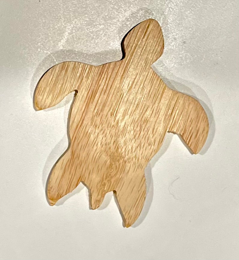 Turtle Wholesale Wood Blank (Set of 2)