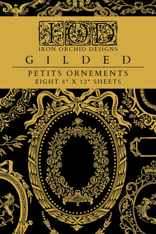Iron Orchid Designs Petits Ornements Foil Transfer