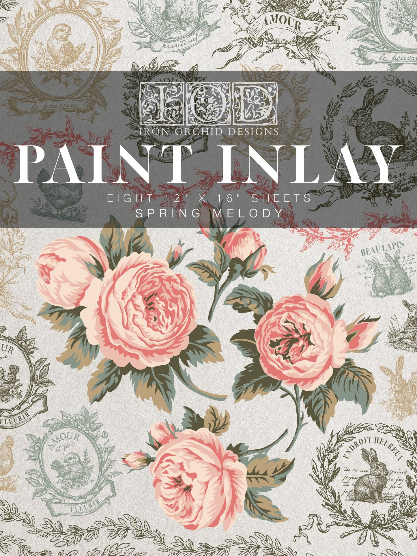 Iron Orchid Designs Spring Melody Inlay *Limited Supply