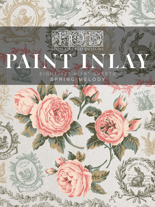 Iron Orchid Designs Spring Melody Inlay *Limited Supply