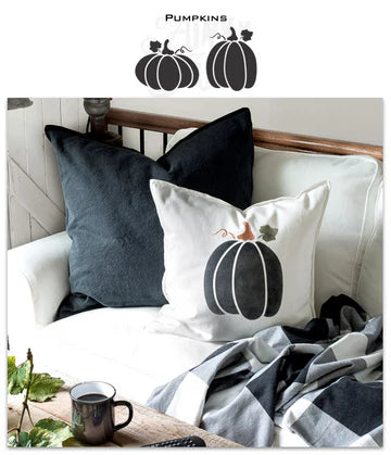 Muddaritaville Stencil: Large Pumpkins