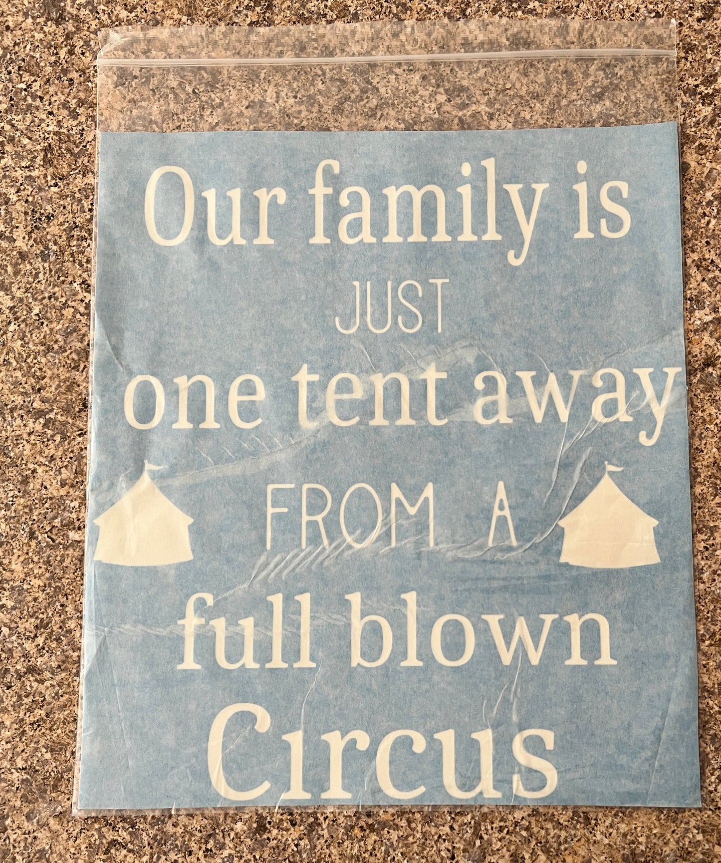 One-Time Use Stencils - 16 Options - Large (approx. 12" x 12") *Closeout Price*