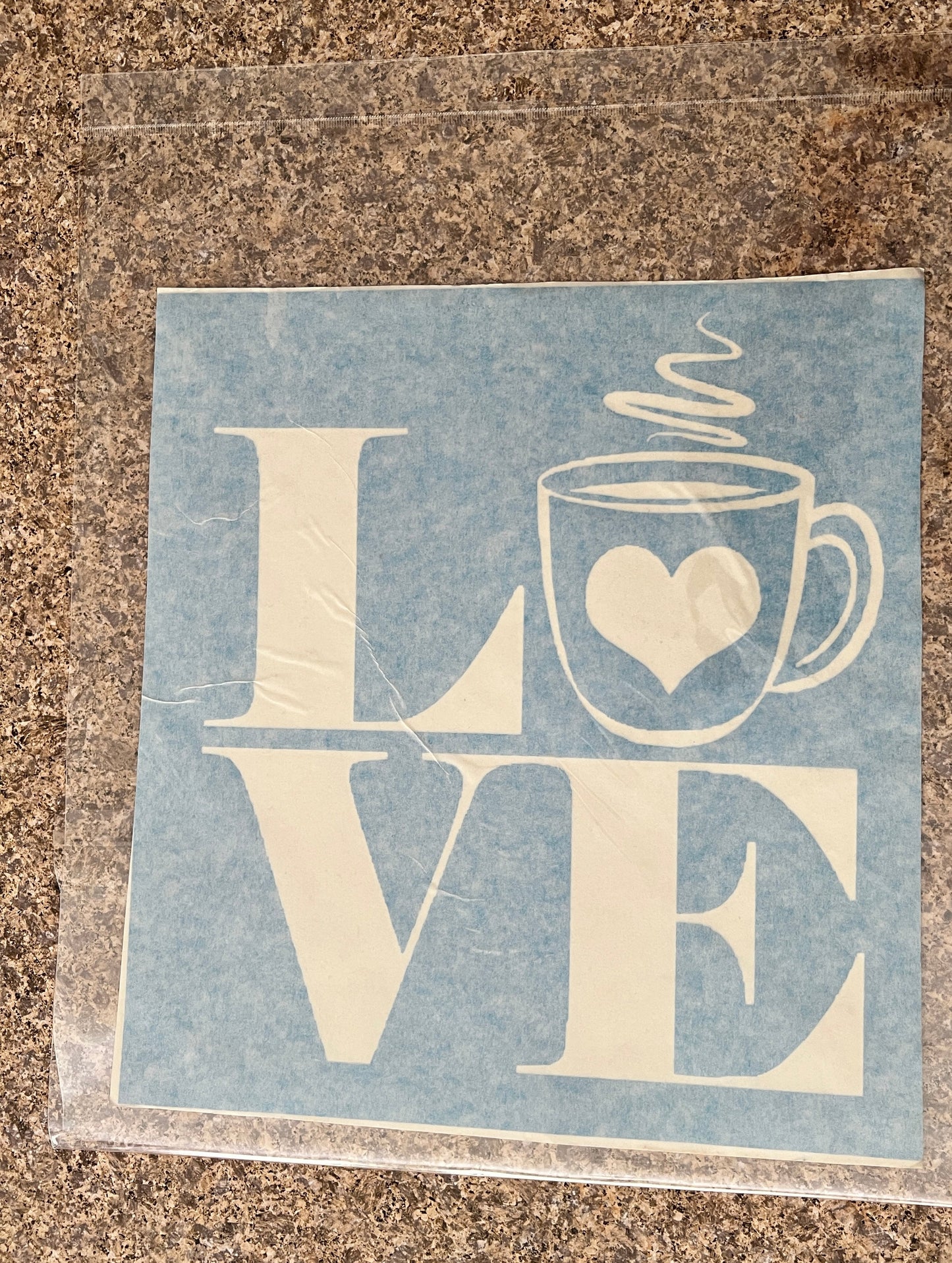 One-Time Use Stencils - 16 Options - Large (approx. 12" x 12") *Closeout Price*