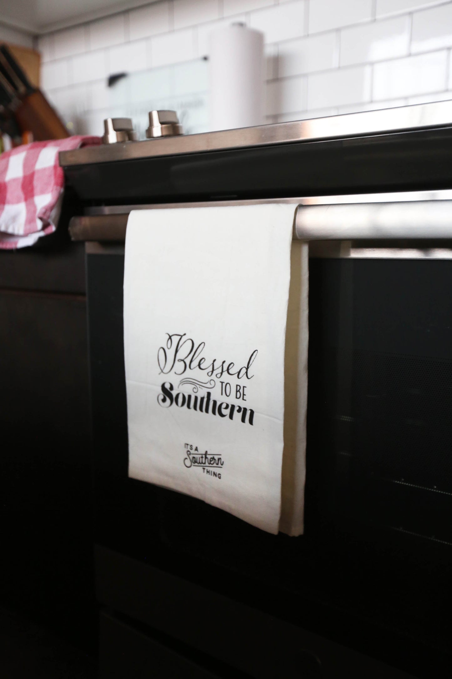 IAST Blessed to be Southern Tea Towel