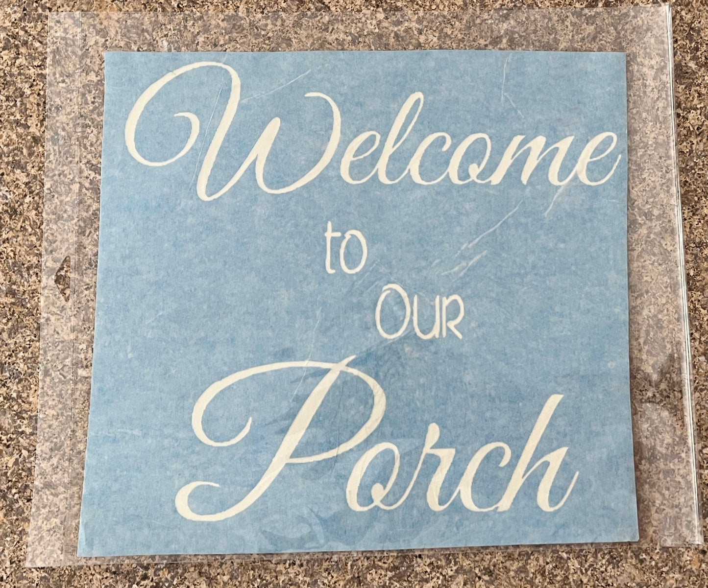 One-Time Use Stencils - 16 Options - Large (approx. 12" x 12") *Closeout Price*