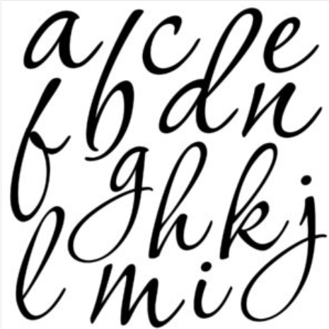 Iron Orchid Designs Swoosh Stamp (Retired)