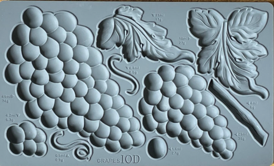 Iron Orchid Designs Grapes Mould