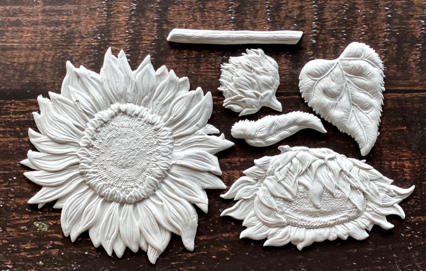 Iron Orchid Designs Sunflowers Mould