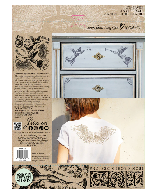 Iron Orchid Designs Heavenly Stamp Set - Limited Supply